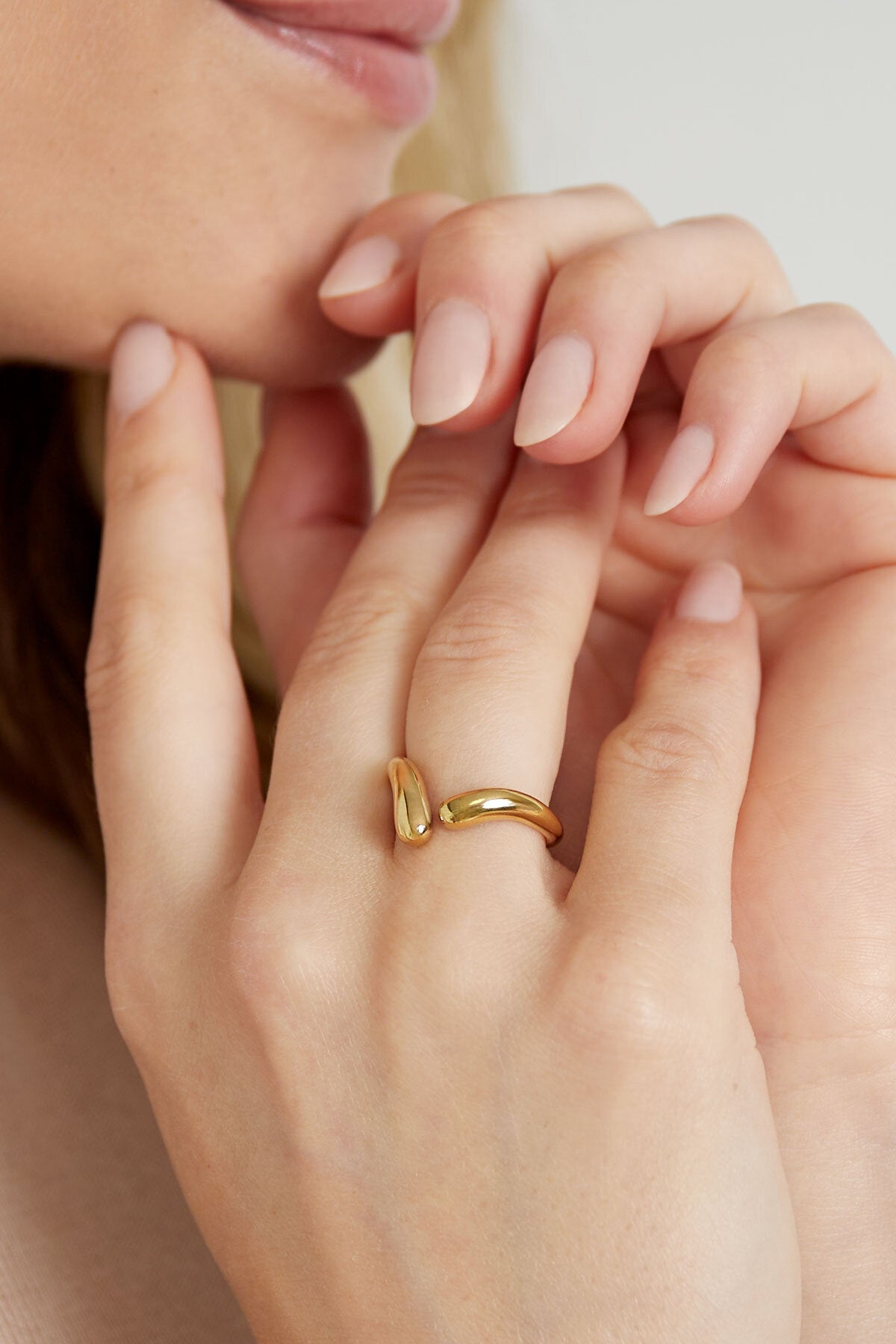 Ring Schlichtheit ist Trumpf