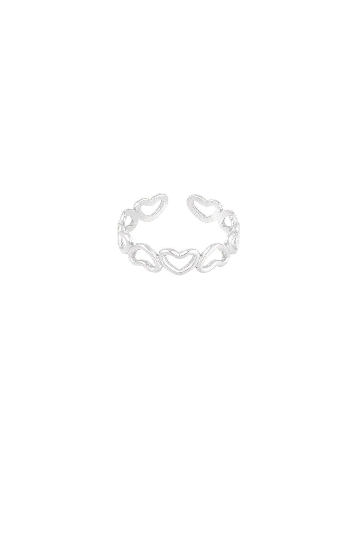 Ring „Love“ – Goldfarbe - Goldfarbefarbe