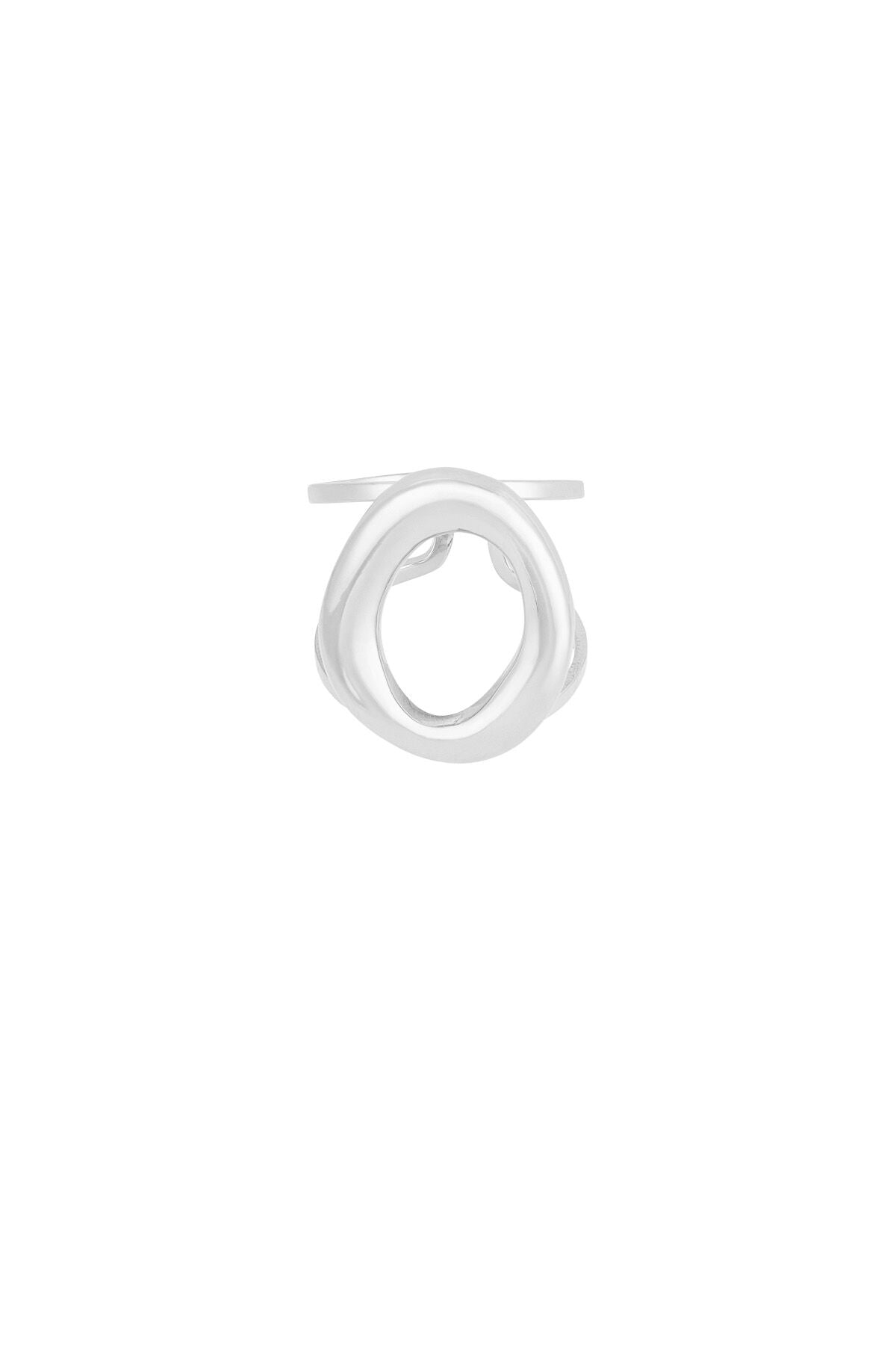 Auffälliger Kreisring - Goldfarben
