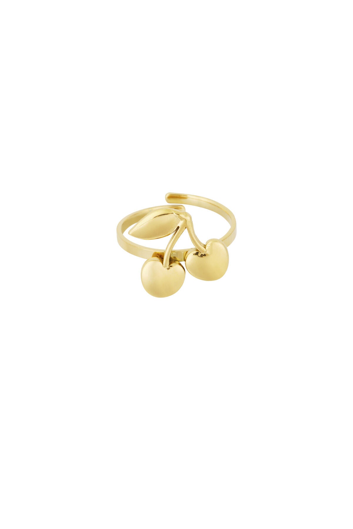 Cherry Bomb Ring - Goldfarben