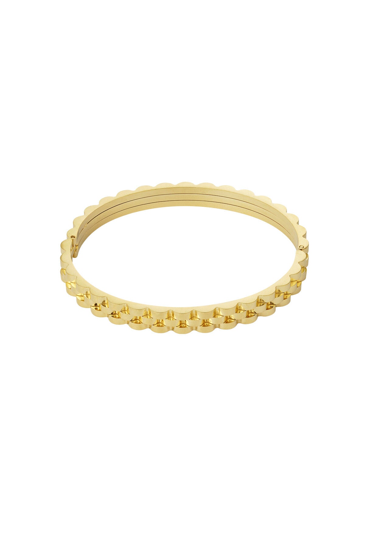Glieder-Armreif – Silber