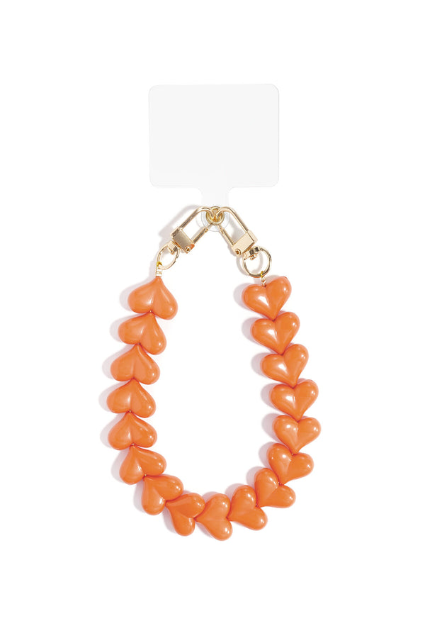 Handykette – Herzperlen – LOVAMORE