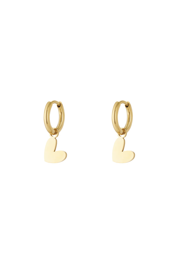 Oriana Ohrringe – Herz – LOVAMORE