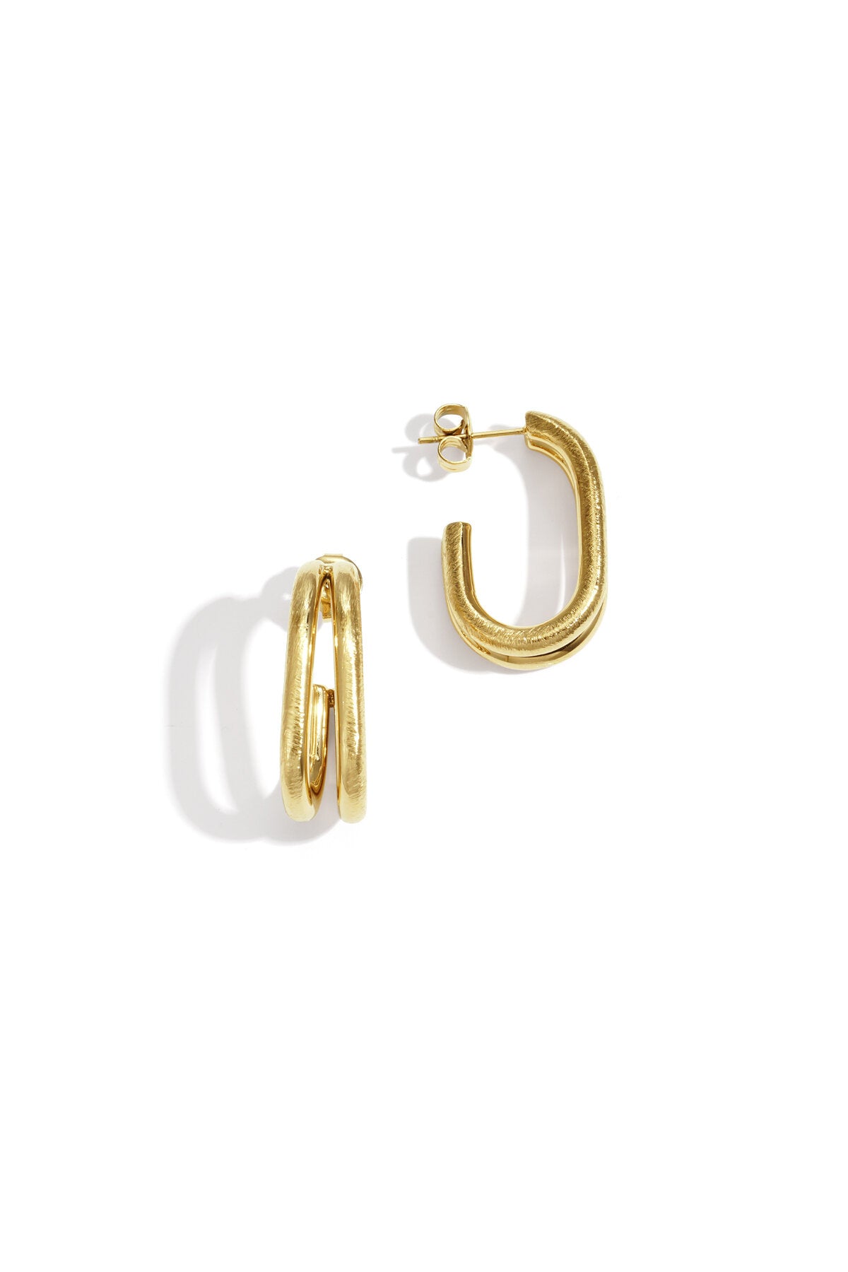 Creolen Linien Casual Daily Simple Serie Damenschmuck