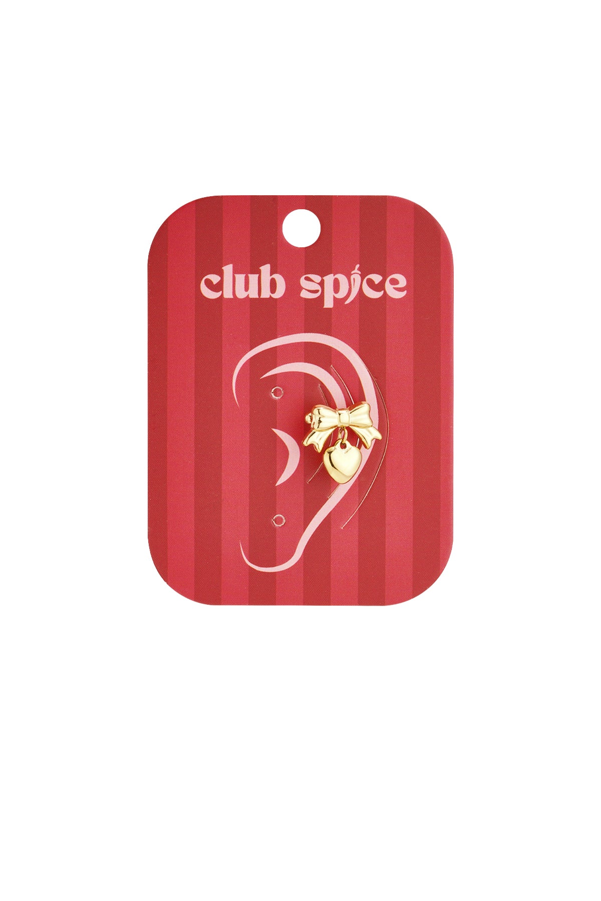 Amie Ear Cuff – Herz und Schleife – Bild 2