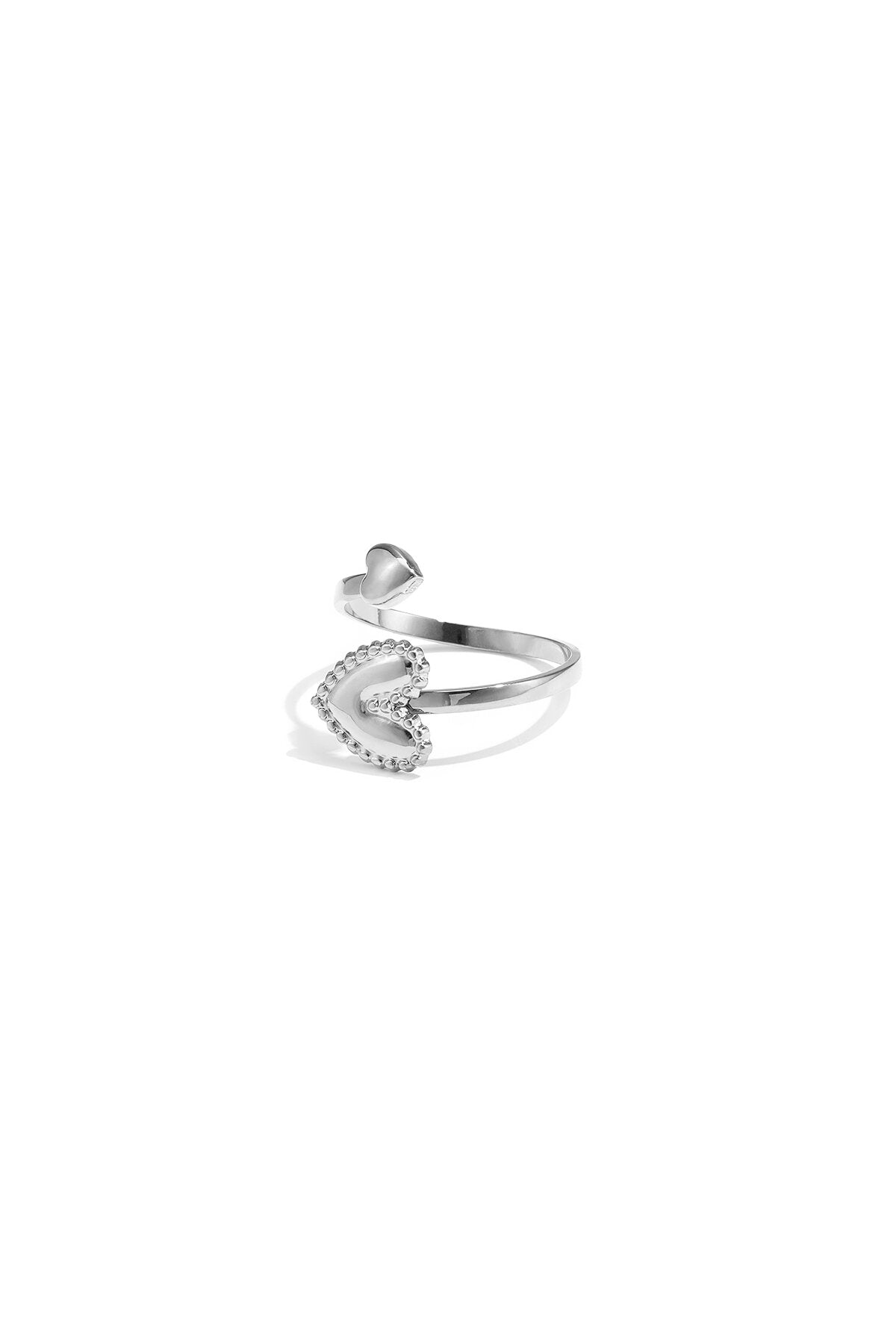 Ring mit verstellbaren Herzen