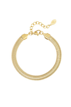 Loran Armband – Fischgrät, breit