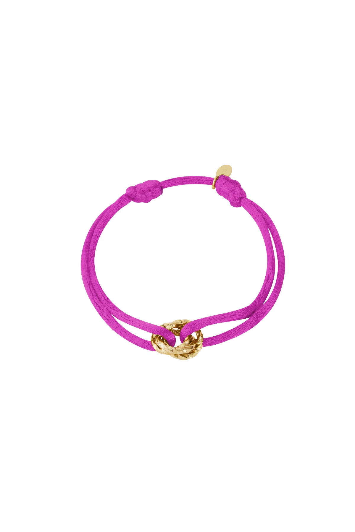 Sunny Armband – Textil mit Knoten – Bild 4