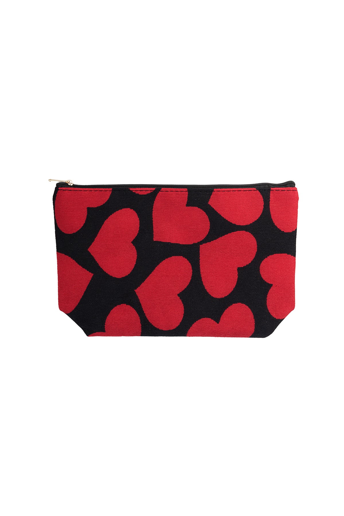 Kosmetiktasche mit Herzen
