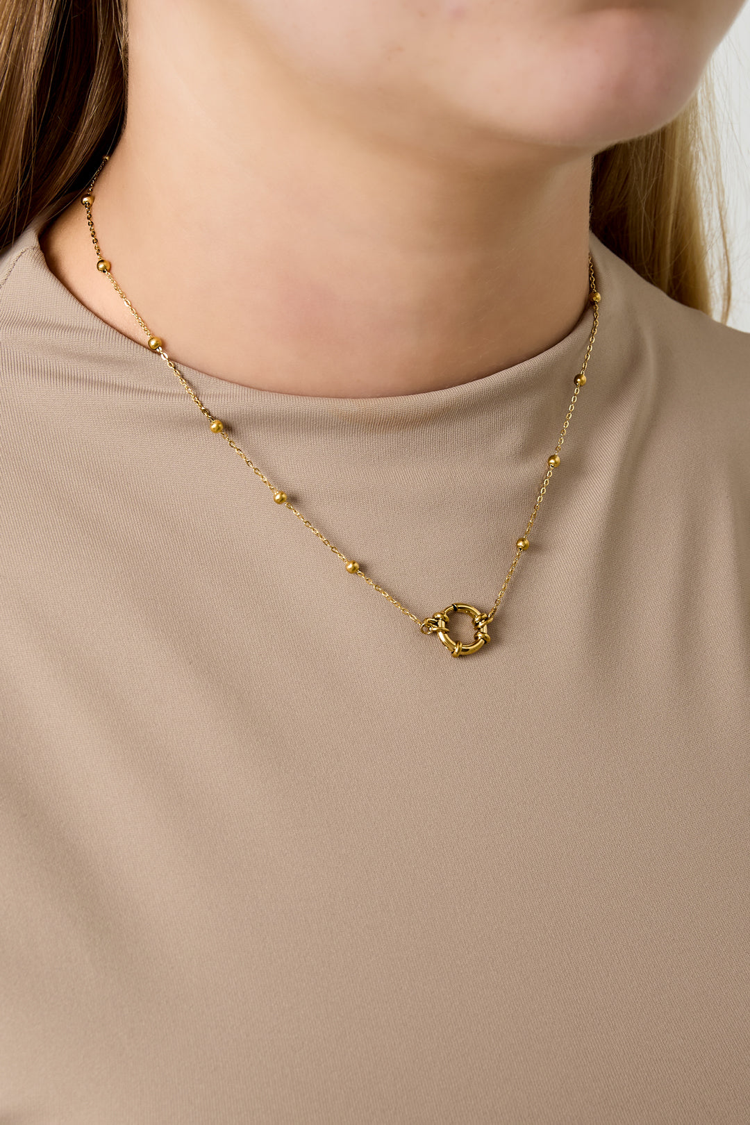 Charm-Kette Fein – getragen