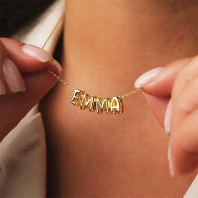 Lovamore Name Bubble Halskette