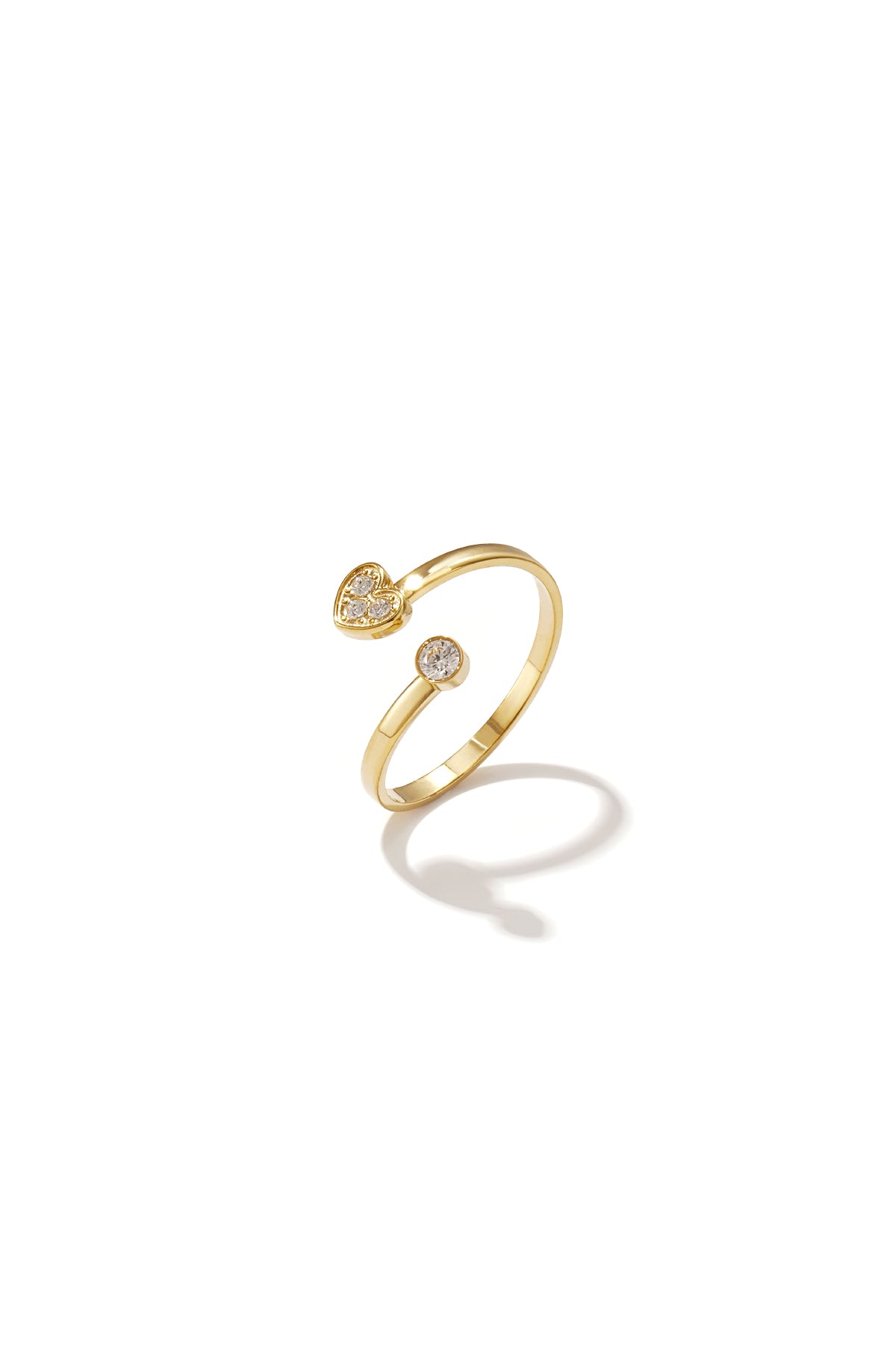 Cordelia Ring – Herz mit Steinen
