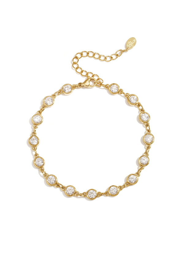 Lucea Armband – Runde Zirkonia – LOVAMORE
