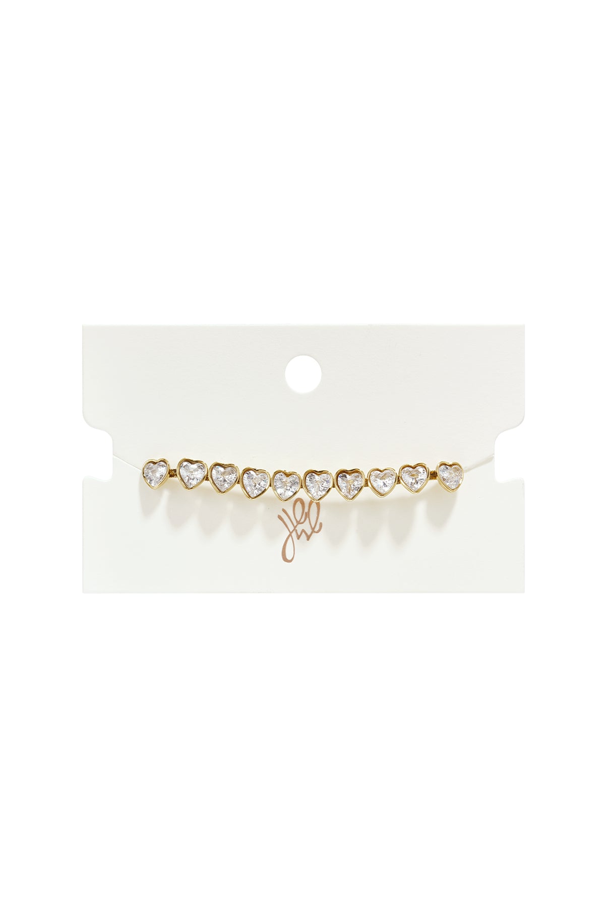 Edelstahl-Kettenarmband Herz, schlichte Alltagsserie, Damenschmuck