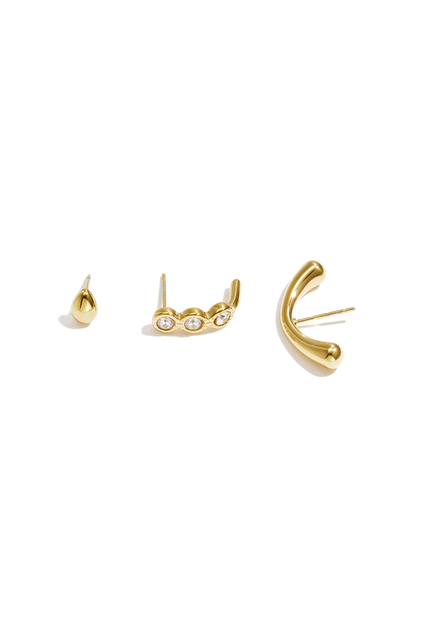 Elva Ohrring-Set – Zirkonia – LOVAMORE