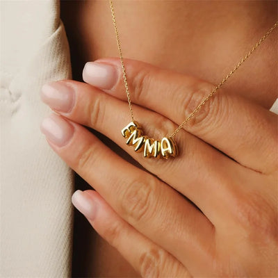 Lovamore Name Bubble Halskette