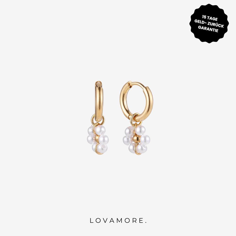 Pearl Flora Ohrringe - Lovamore