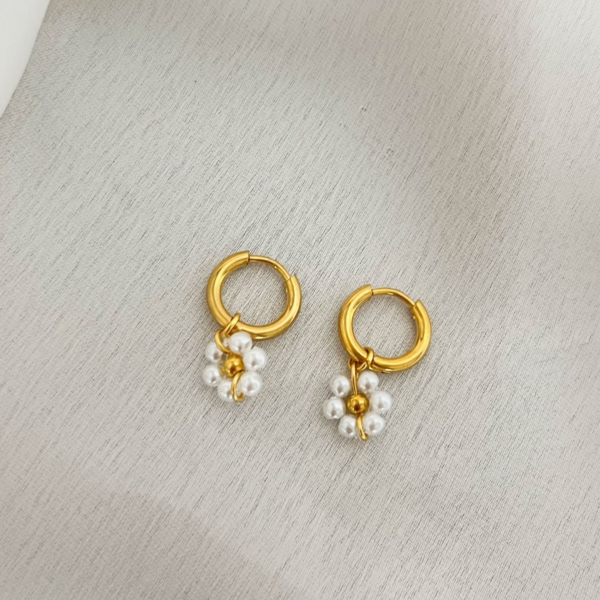 Pearl Flora Ohrringe - Lovamore