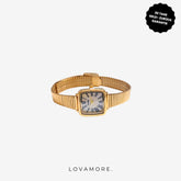 Violette Vintage Uhr - Lovamore